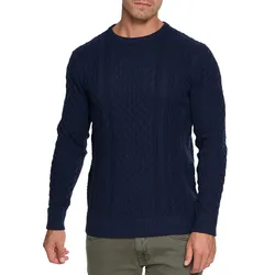 Rundhalspullover »Belinski«, Gr. M, Navy, , 30915347-M