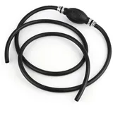 QOUBNIC Benzinpumpe Handpumpe, 8mm*1.9M Transferpumpe Gummi Ölabsaugpumpe für Flüssigkeits Kraftstoffe Benzin Wasser Öl