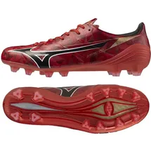 Mizuno Alpha II Elite FG Herren Rot/Black/Gold 43