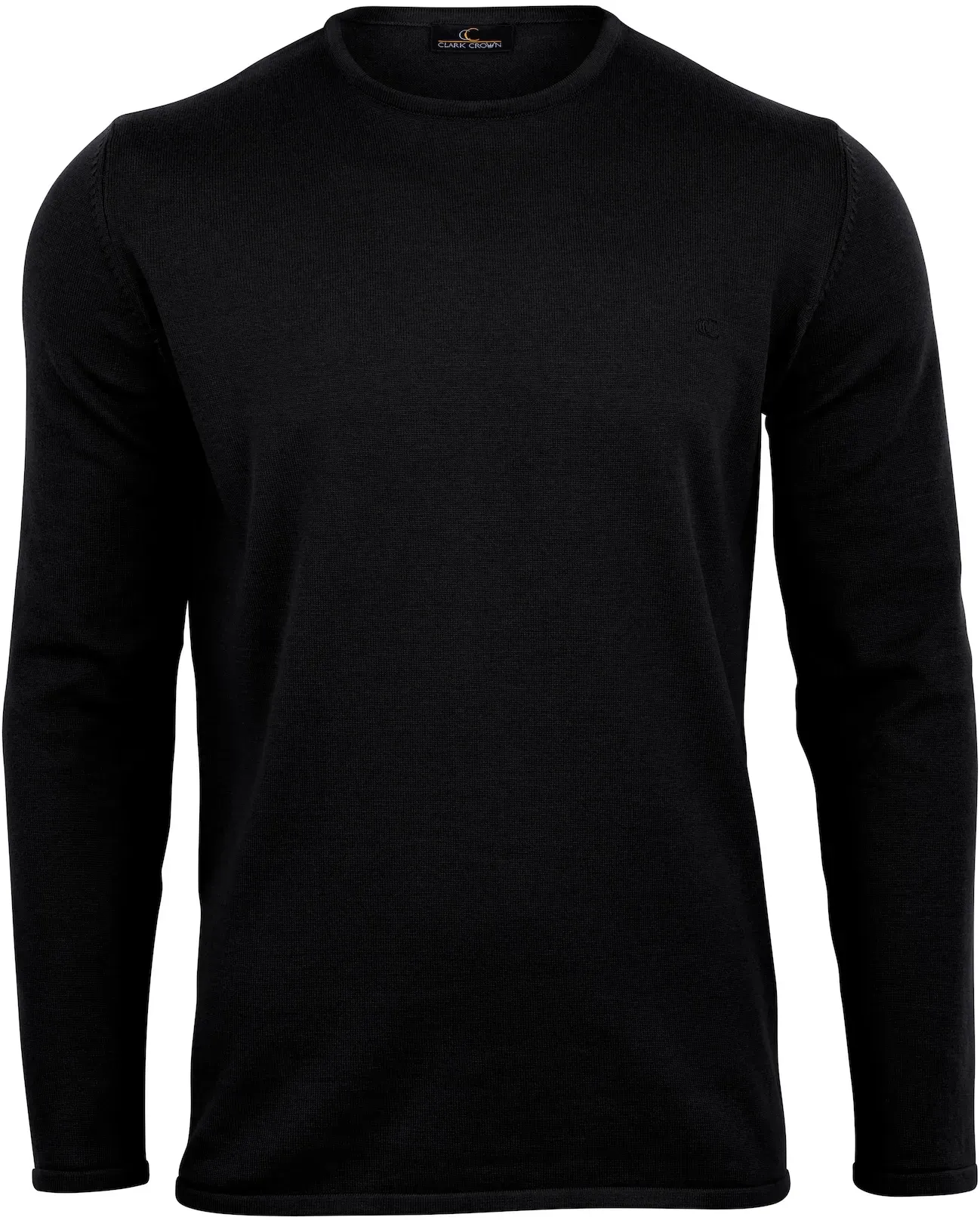 Clark Crown® Basic Crew Neck Strickpullover