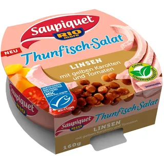saupiquet Thunfisch-Salat Linsen, 160g