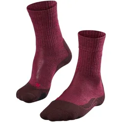 FALKE TK2 Wool Trekkingsocken Damen burgundy 37-38
