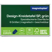 Magnetoplan Kreidetafel 900 x 600 mm Grün