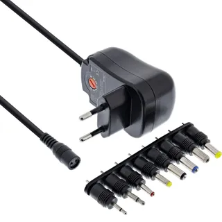 InLine InLine® Universal Steckernetzteil 12W, 110-240V auf 3-12V, max. 1200mA