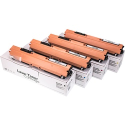 4 Toner - Kombiset SCHWARZ+COLOR - kompatibel zu HP 126A/ CE310A+CF