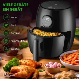 Extralink Heißluftfritteuse SJ-200 2L schwarz