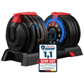 DH FitLife 24 kg Verstellbare Hanteln 1 St
