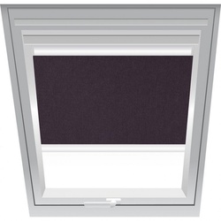 Roto Verdunklungsrollo Braun 2-V31, 105x112 cm (10/11), 845 SR Holz,Aluminiumschiene,Manuell,Roto