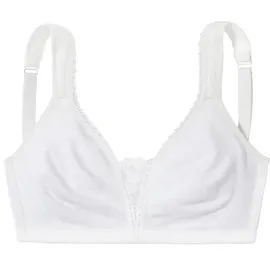 PETITE FLEUR Soft-BH Damen rosa+weiß Gr.80C