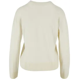 URBAN CLASSICS Knitted Pullover White Sand S