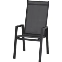 Siena Garden Savona High Back Gartenstuhl 57,5 x 64 x 112,5 cm anthrazit 1 St.