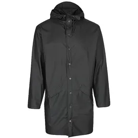 Rains Regenjacke Unisex Schwarz L