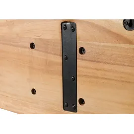 MASSIVMOEBEL24.DE Wandgarderobe Melbourne 100 x 25 x 3 cm Akazie