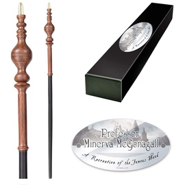 The Noble Collection Noble Collection - Professor Minerva McGonagall Character Wand - 16in (40cm) Wizarding World Wand with Name Tag - Harry Potter Film Set Movie Props Wands