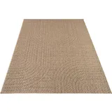 Paco Home Outdoorteppich, Beige, Textil, Rechteckig, 160x230 cm, strapazierfähig, für Fußbodenheizung geeignet, Teppiche & Böden, Teppiche, Outdoorteppiche