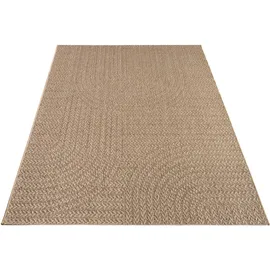 Paco Home Outdoorteppich, Beige, Textil, Rechteckig, 160x230 cm, strapazierfähig, für Fußbodenheizung geeignet, Teppiche & Böden, Teppiche, Outdoorteppiche