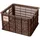 Basil Crate Fahrradkorb braun