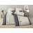 OTTO home Golfi Gestreift Grau 155 x 220 cm + 40 x 80 cm