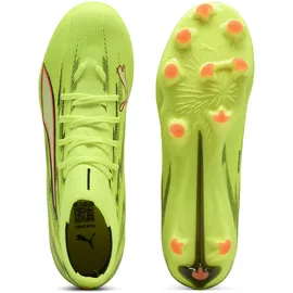 Puma Ultra 6 Match+ AG/FG Damen yellow alert/black/red/lime squeeze 38