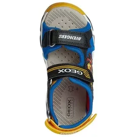 GEOX Android Sandalen Black / Royal 33