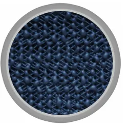EXKLUSIV HEIMTEXTIL Gartentischdecke mit Fransen Tischdecke rund oval eckig Classic 130x180 cm eckig blau
