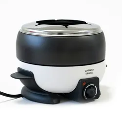 Alpina Fondue Set 6 Personen Elektrisch Fleischfondue Käsefondue Schokofondue