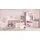 raumhirsch furniture Kinderbett mit Motiv Pferd 80 x 180 cm Holzwerkstoff weiß