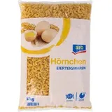 Aro Nudeln Hörnchen, Hartweizen und Vollei, 5 kg