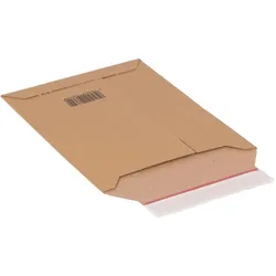 Versandtasche aus Wellpappe 187 x 272 x 50 mm A5
