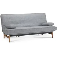 INNOVATION LIVING Schlafsofa Aslak Stoff Grau Granit