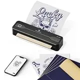 TATELF Tattoo Stencil Drucker Kabelloser A4 Bluetooth Thermodrucker MP-8038