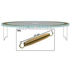 BERG Ersatzteil 10 x Favorit - Goldspring Feder 190mm
