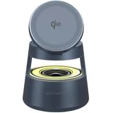 4smarts Qi2 Charging Station Aura Sound Spacegrau
