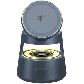 4smarts Qi2 Charging Station Aura Sound Spacegrau
