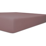 Kneer Spannbettlaken für Topper Vario-Stretch 180 x 200 cm flieder