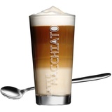 Ritzenhoff & Breker Latte Macchiato Gläser + Löffel 350 ml, 12er Set