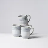 gipfelstück Kaffeetasse 0,3 l Grau 4 St.