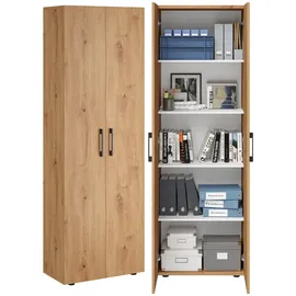 bellamio Apol Aktenschrank 60 x 40 x 180 cm beige