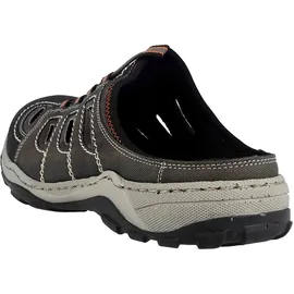 Rieker Clogs Grau Kombi 47