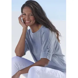 VIVANCE 2-in-1-Shirt Damen rauchblau Gr.36/38