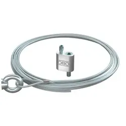 OBO 1450931 Tragseil mit Ringöse 3x2000mm, St, G