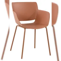 CLP Stuhl Alpena terracotta
