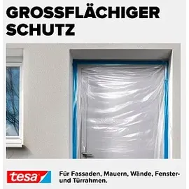 Tesa Easy Cover Economy Abdeckfolie Nachfüllpack 20 x 1,40 m