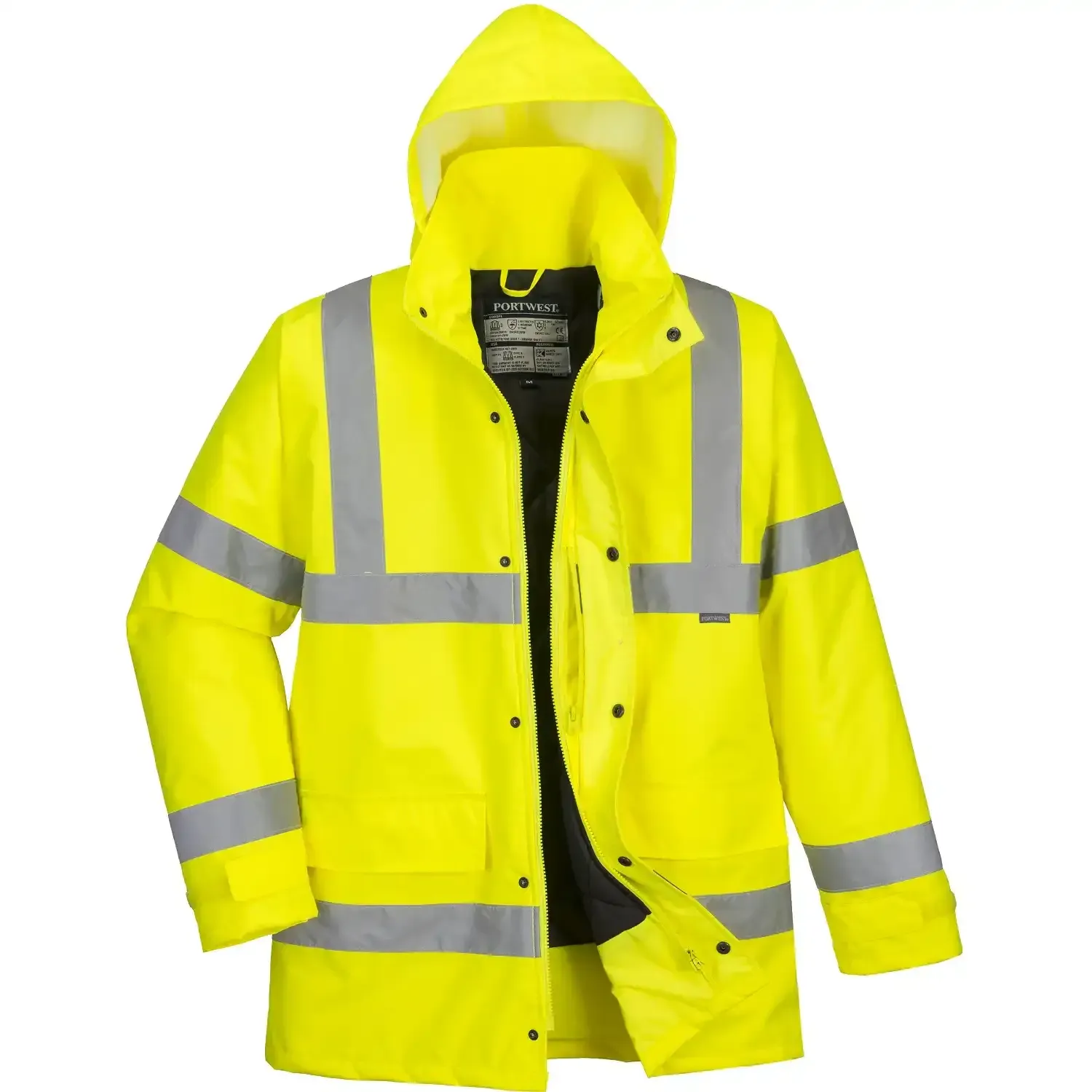 Warnschutz Regenjacke "S460" Traffic - M - gelb