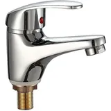 Kaltwasser-Wasserhahn, Einhebel-Einloch-Badezimmer-Wasserhahn, Handwaschbeckenmischer