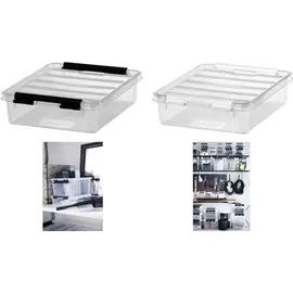 SmartStore Classic Aufbewahrungsbox 21 x 17 x 6 cm 1-tlg. transparent
