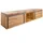 Massivmoebel24 New Amsterdam TV-Board 220x50x48 cm Beige/Holz