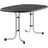 graphit/schieferdekor anthrazit oval