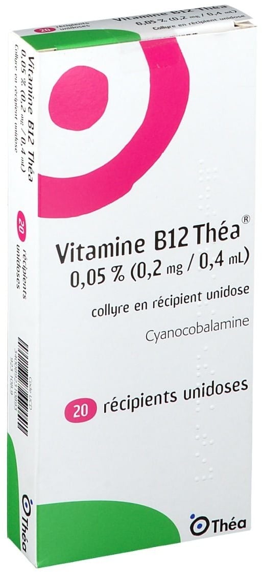 Théa Vitamine B12 20x0,4 ml pipette(s) unidose(s)