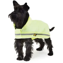 Fashion Dog reflektierender Regenmantel Neongelb 30 cm